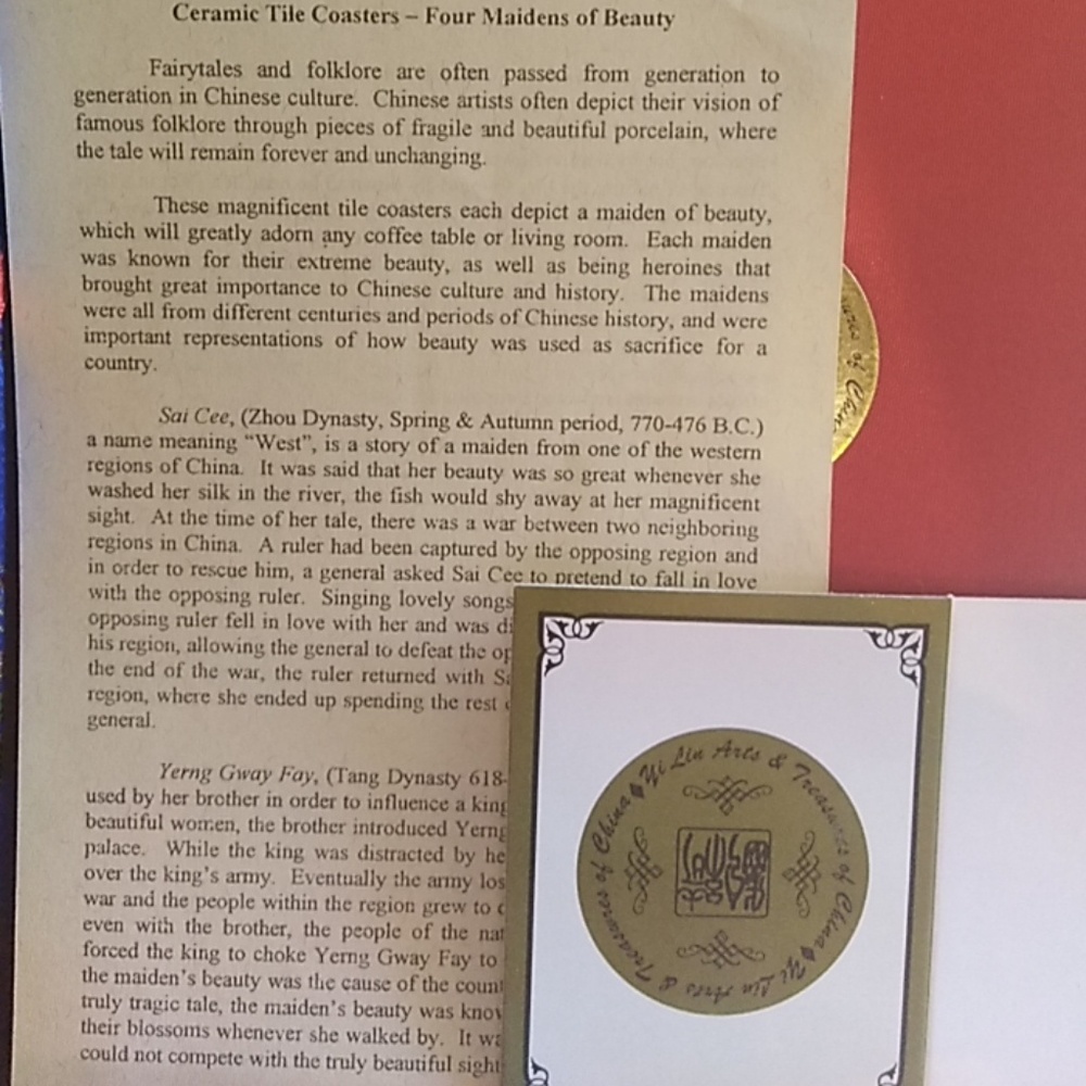 Ceramic Tile Coasters - image 3